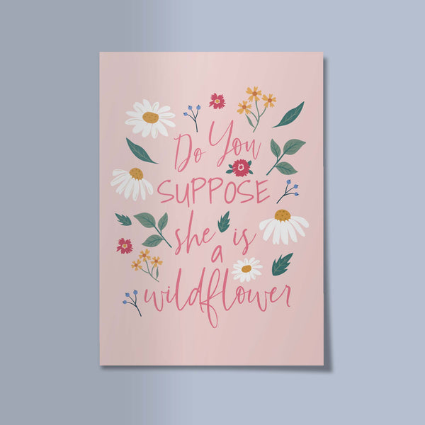 Wildflowers - Illustrated Floral Wall Art