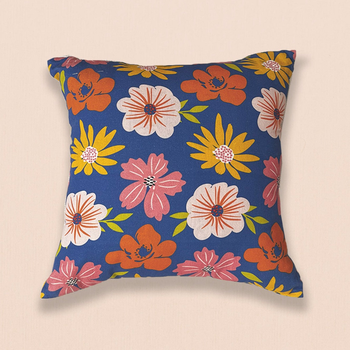 Bright Blooms-Floral Blast Cushion Cover