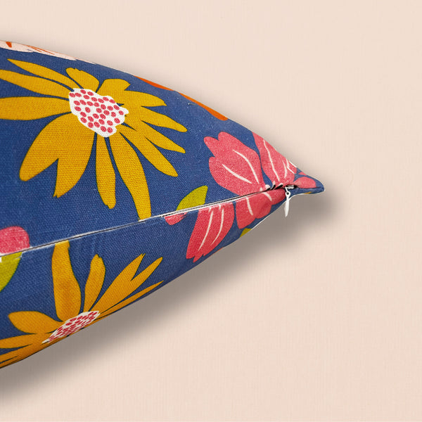 Bright Blooms-Floral Blast Cushion Cover