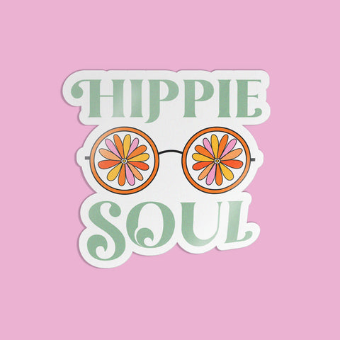 Hippie Soul - Laptop Sticker-Matte Vinyl