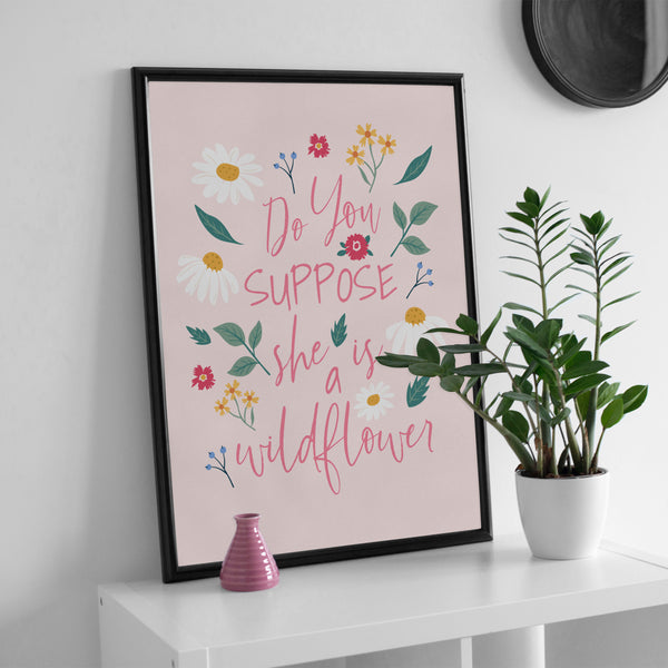 Wildflowers - Illustrated Floral Wall Art