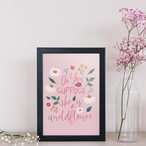 Wildflowers - Illustrated Floral Wall Art