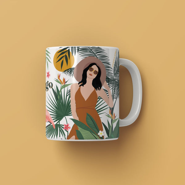 Mug-Woman in the wild