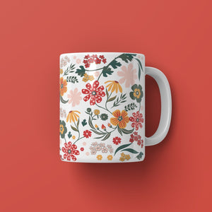 Mug-Floral Pattern Mug