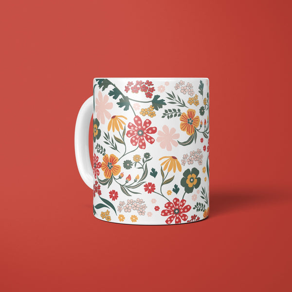 Mug-Floral Pattern Mug