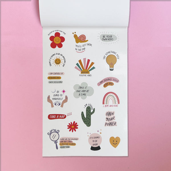 Mini Sticker Book - 75 Affirmation Stickers