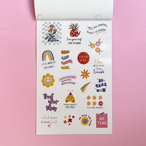 Mini Sticker Book - 75 Affirmation Stickers